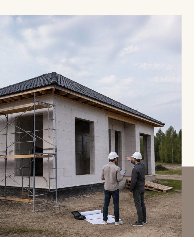 Проектирование одноэтажных домов из газобетона в Королёве